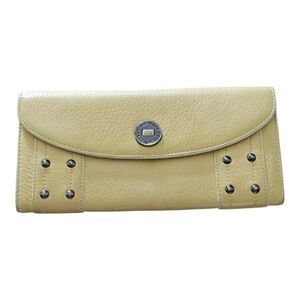 Cole Haan Yellow Leather Wallet